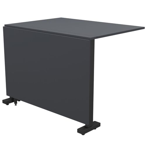 Стіл розкладний Fold 2 FL2 1400 (1380/210х1000х750Н) чорний/антрацит - Фото №8