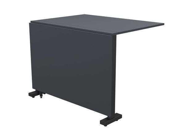 Стіл розкладний Fold 2 FL2 1400 (1380/210х1000х750Н) чорний/антрацит - Фото №2