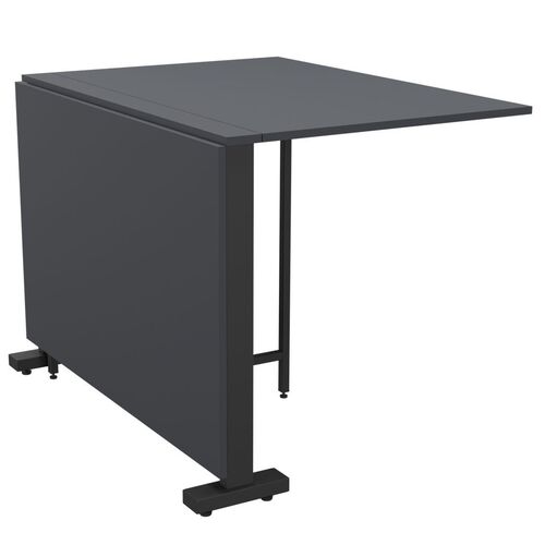 Стіл розкладний Fold 2 FL2 1400 (1380/210х1000х750Н) чорний/антрацит - Фото №9