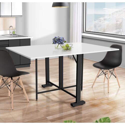 Стіл розкладний Fold 2 FL2 1400 (1380/210х1000х750Н) чорний/білий - Фото №20