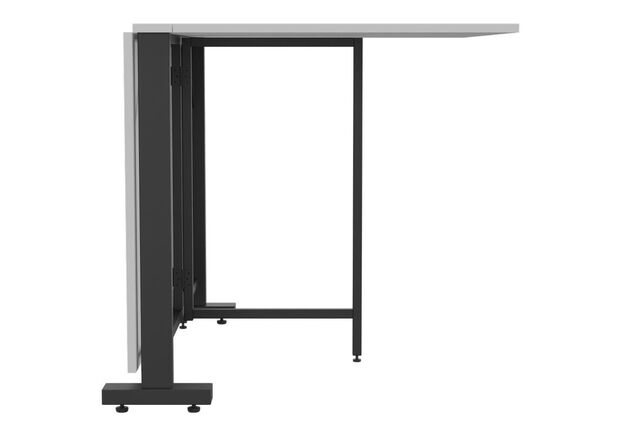 Стіл розкладний Fold 2 FL2 1400 (1380/210х1000х750Н) чорний/білий - Фото №2
