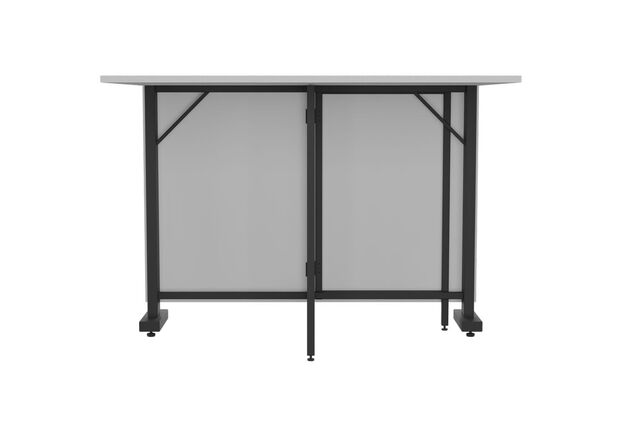 Стіл розкладний Fold 2 FL2 1400 (1380/210х1000х750Н) чорний/білий - Фото №2