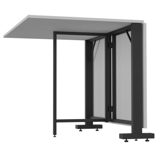 Стіл розкладний Fold 2 FL2 1400 (1380/210х1000х750Н) чорний/білий - Фото №12