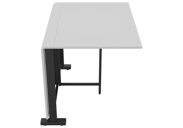 Стіл розкладний Fold 2 FL2 1400 (1380/210х1000х750Н) чорний/білий - Фото №2
