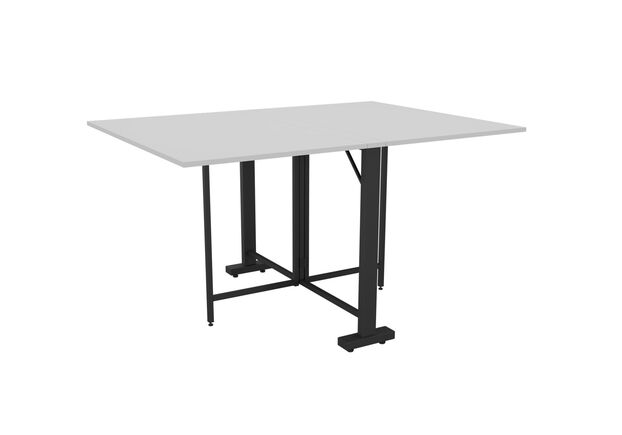 Стіл розкладний Fold 2 FL2 1400 (1380/210х1000х750Н) чорний/білий - Фото №2