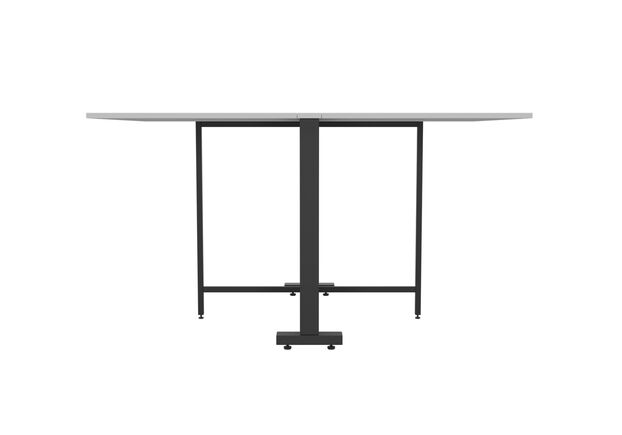 Стіл розкладний Fold 2 FL2 1400 (1380/210х1000х750Н) чорний/білий - Фото №2
