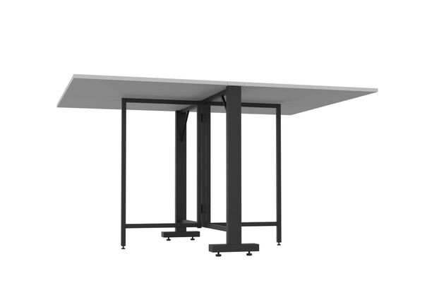 Стіл розкладний Fold 2 FL2 1400 (1380/210х1000х750Н) чорний/білий - Фото №2