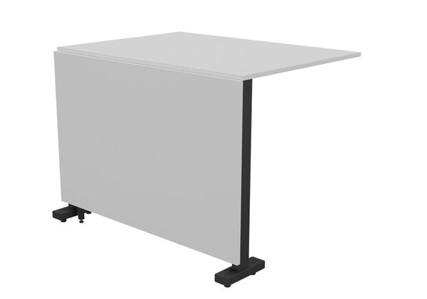 Стіл розкладний Fold 2 FL2 1400 (1380/210х1000х750Н) чорний/білий - Фото №2