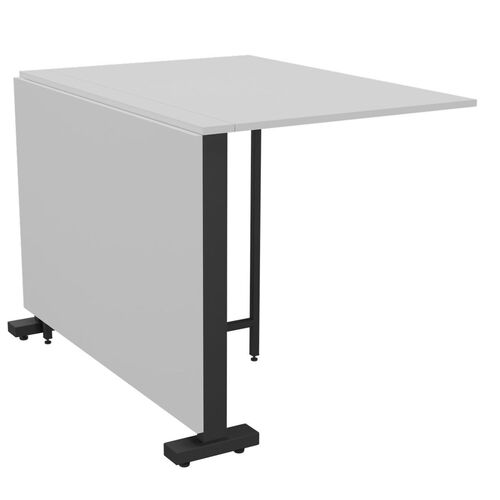 Стіл розкладний Fold 2 FL2 1400 (1380/210х1000х750Н) чорний/білий - Фото №9