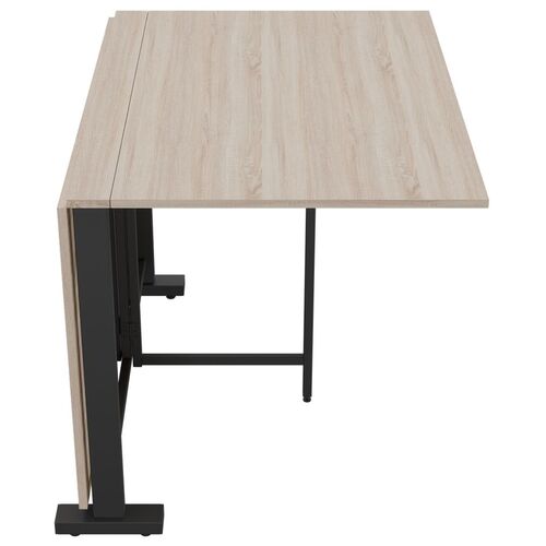 Стіл розкладний Fold 2 FL2 1400 (1380/210х1000х750Н) чорний/дуб сонома - Фото №12