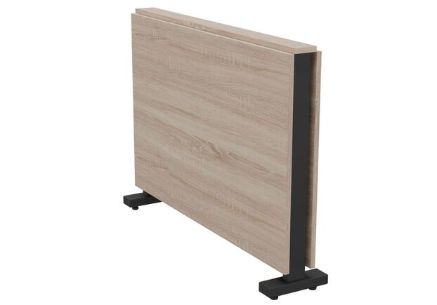 Стіл розкладний Fold 2 FL2 1400 (1380/210х1000х750Н) чорний/дуб сонома - Фото №2