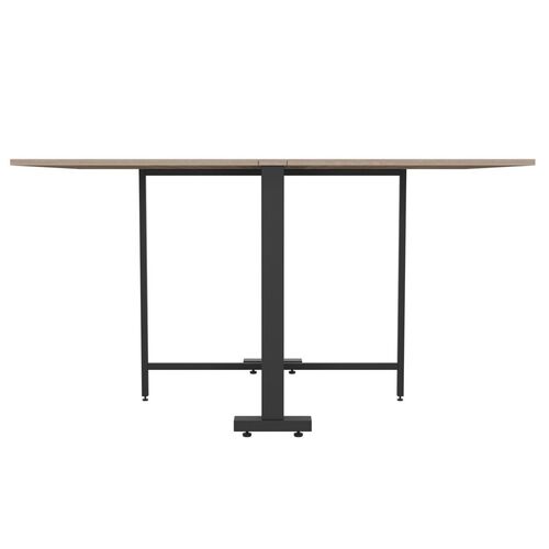 Стіл розкладний Fold 2 FL2 1400 (1380/210х1000х750Н) чорний/дуб сонома - Фото №3