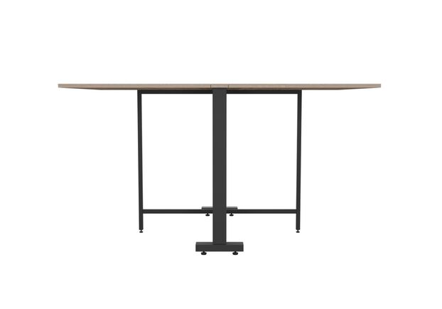 Стіл розкладний Fold 2 FL2 1400 (1380/210х1000х750Н) чорний/дуб сонома - Фото №2