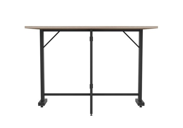 Стіл розкладний Fold 2 FL2 1400 (1380/210х1000х750Н) чорний/дуб сонома - Фото №2