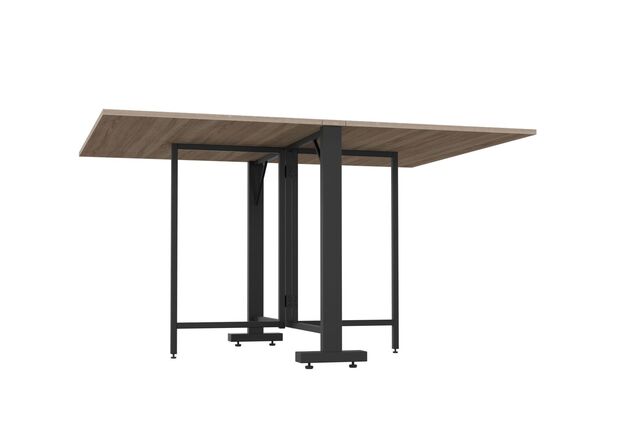 Стіл розкладний Fold 2 FL2 1400 (1380/210х1000х750Н) чорний/дуб сонома - Фото №2