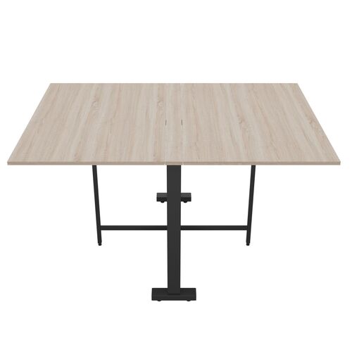 Стіл розкладний Fold 2 FL2 1400 (1380/210х1000х750Н) чорний/дуб сонома - Фото №6