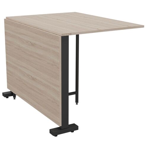 Стіл розкладний Fold 2 FL2 1400 (1380/210х1000х750Н) чорний/дуб сонома - Фото №8