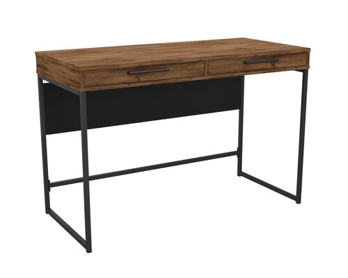 Стіл Campari Cr1200 (1200х500х800Н) чорний/дуб ліворно - Фото №1