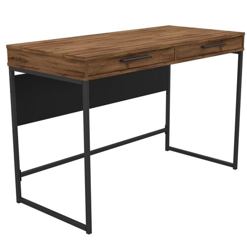 Стіл Campari Cr1200 (1200х500х800Н) чорний/дуб ліворно - Фото №2