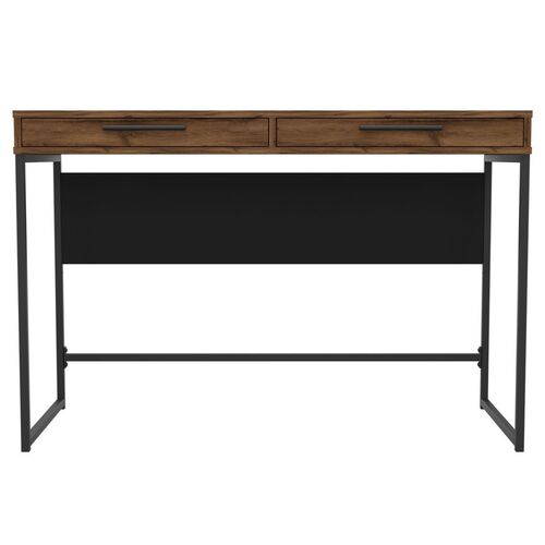 Стіл Campari Cr1200 (1200х500х800Н) чорний/дуб ліворно - Фото №3