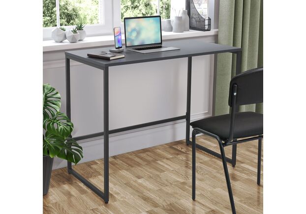 Стіл комп'ютерний Asti AS900 (900х550х750Н) чорний/антрацит - Фото №2