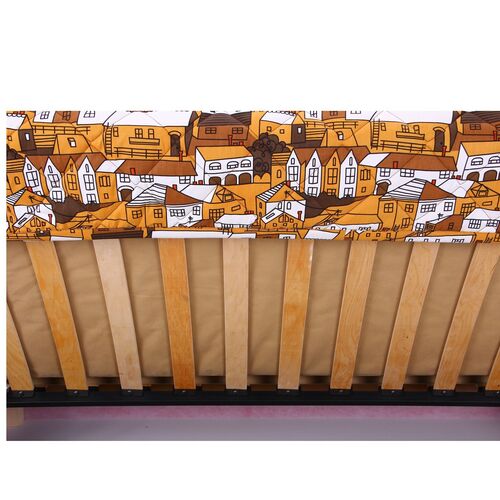 Диван Ньюс с двумя подушками ткань City brown - Фото №9