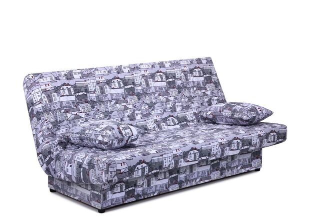 Диван Ньюс с двумя подушками ткань City gray - Фото №2