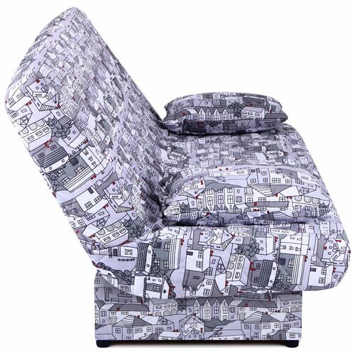 Диван Ньюс с двумя подушками ткань City gray - Фото №4