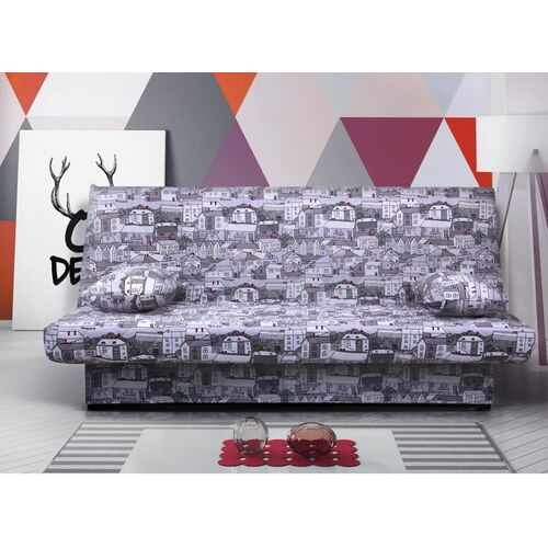 Диван Ньюс з двома подушками тканина City gray - Фото №5