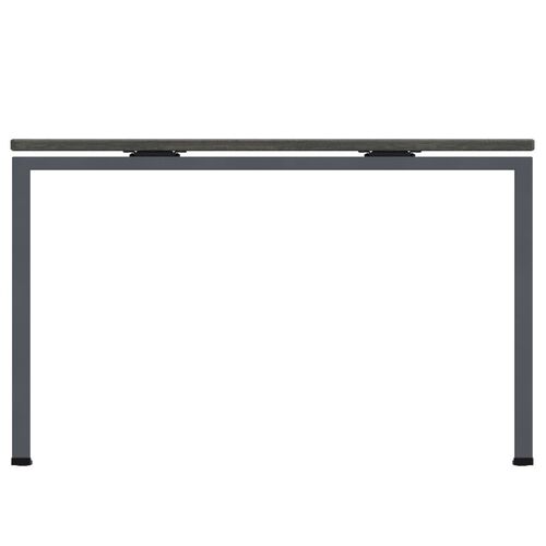 Конференц-стол SIG-201 (1800х1200х750мм) Черный графит 60х30мм. Вяз Либерти Дымчатый - Фото №4