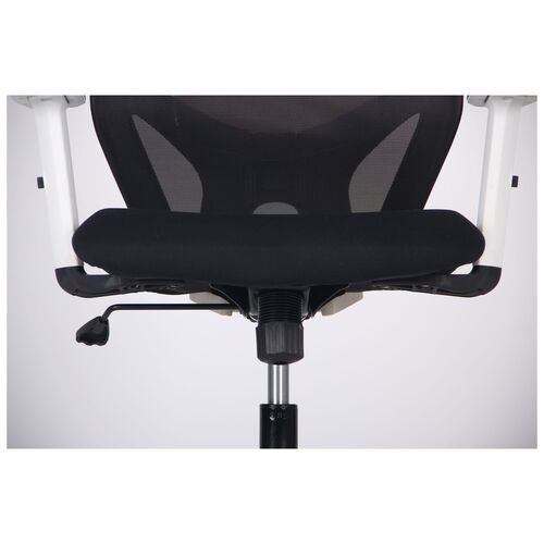 Кресло Lead White HR сиденье Нест-01 черная/спинка Сетка HY-100 черная - Фото №6