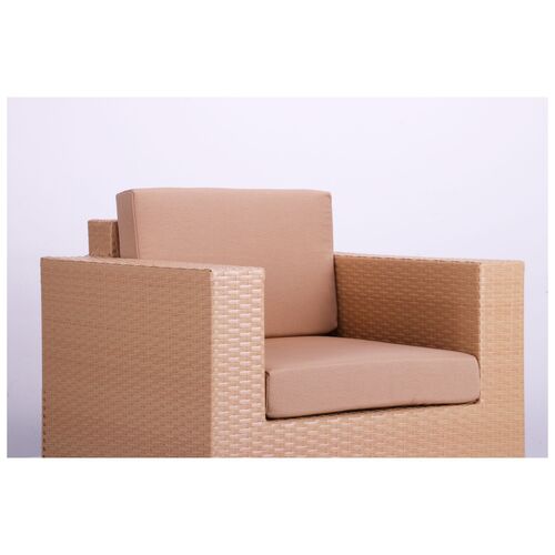 Комплект мебели Santo из ротанга Elit (SC-B9508) Sand AM3041 ткань A14203 - Фото №10