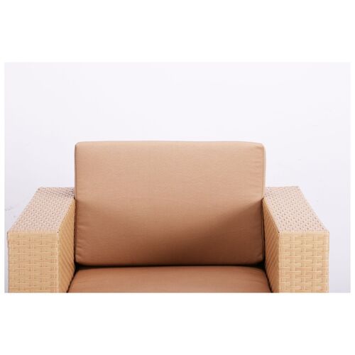 Комплект мебели Santo из ротанга Elit (SC-B9508) Sand AM3041 ткань A14203 - Фото №12