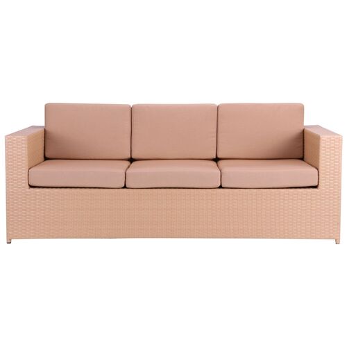Комплект мебели Santo из ротанга Elit (SC-B9508) Sand AM3041 ткань A14203 - Фото №4