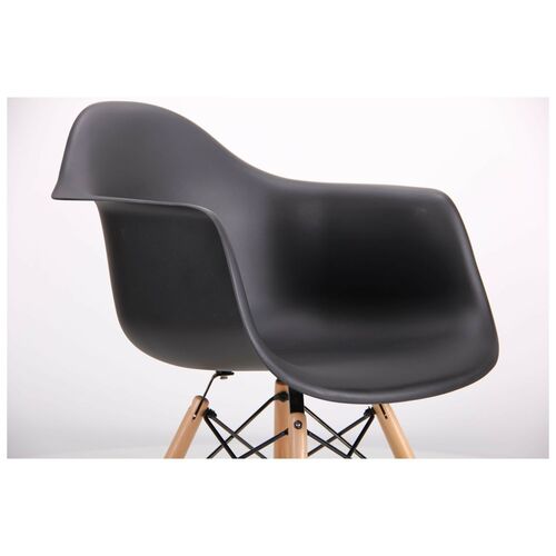 Кресло Salex PL Wood черный - Фото №9