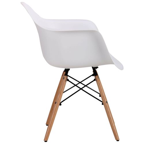 Кресло Salex PL Wood белый - Фото №3