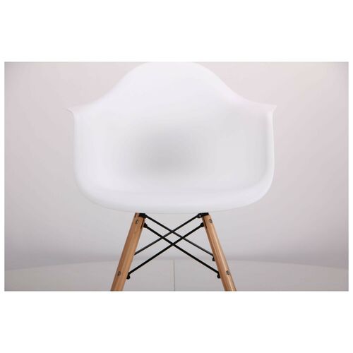 Кресло Salex PL Wood белый - Фото №6
