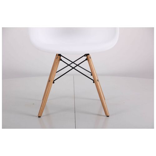 Кресло Salex PL Wood белый - Фото №2