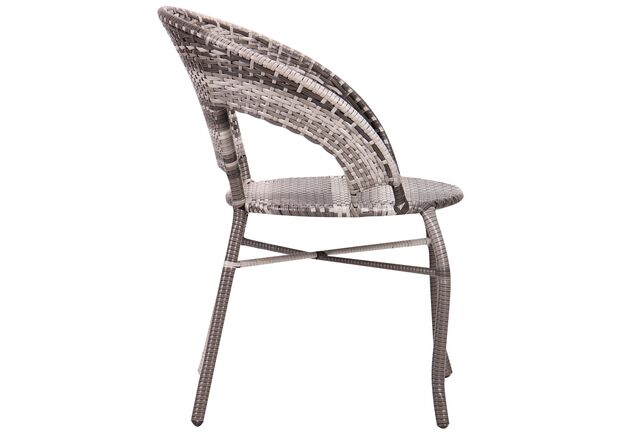 Кресло Catalina ротанг серый - Фото №2