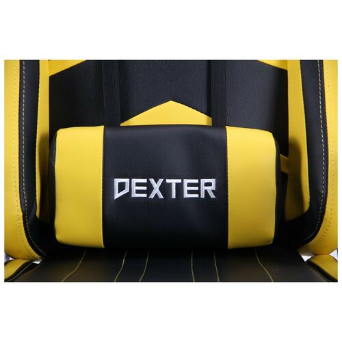 Крісло VR Racer Dexter Megatron чорний/жовтий - Фото №15