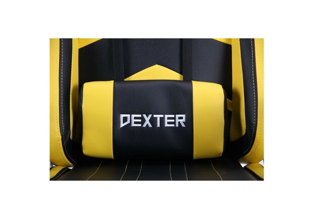 Кресло VR Racer Dexter Megatron черный/желтый - Фото №2