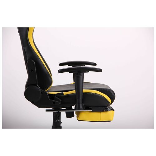 Кресло VR Racer Dexter Megatron черный/желтый - Фото №13