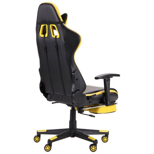 Кресло VR Racer Dexter Megatron черный/желтый - Фото №7