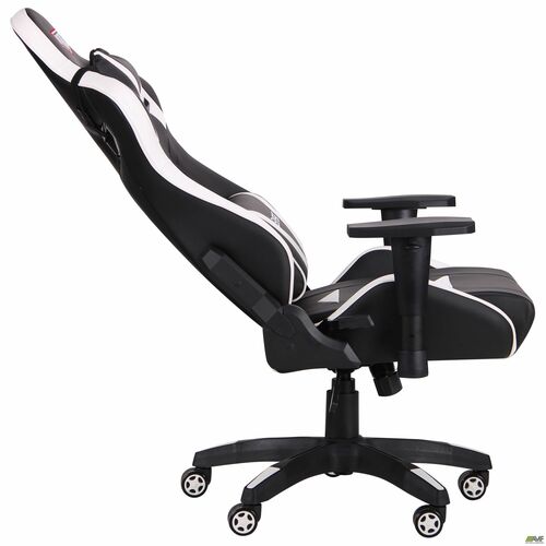 Кресло VR Racer Expert Guru черный/белый - Фото №6