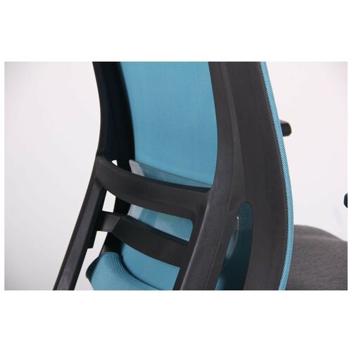 Крісло Self світло-блакитний/сірий - Фото №12