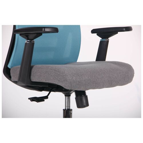 Кресло Self светло-голубой/серый - Фото №4
