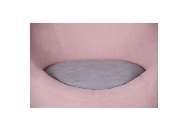 Кресло Eclipse Rosto пудровый 61, серый 90, подушка серый 90 - Фото №2