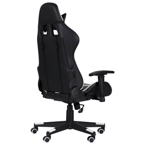 Кресло VR Racer Dexter Laser черный/белый - Фото №7