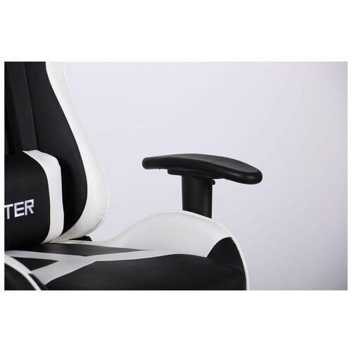  Крісло VR Racer Dexter Laser чорний/білий - Фото №17
