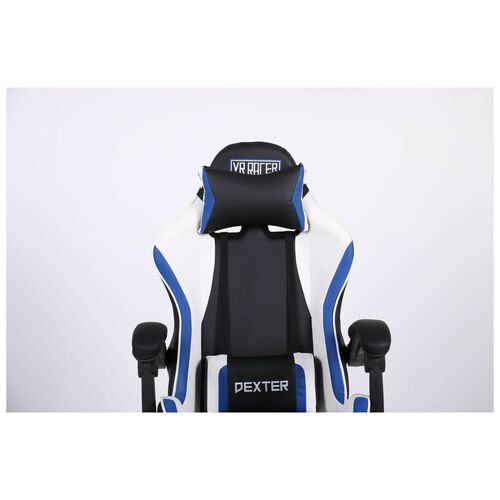 Кресло VR Racer Dexter Frenzy черный/синий - Фото №8